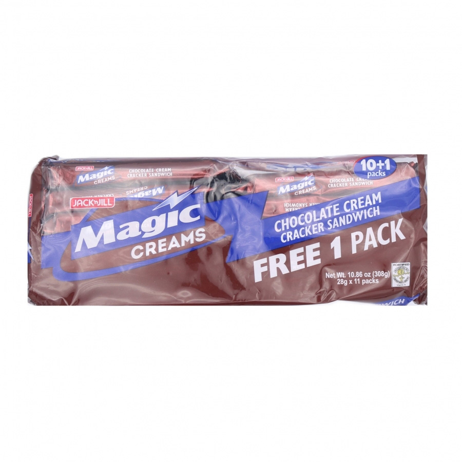 Magic Creams 巧克力夹心饼干 308g | Magic Creams Chocolate Cracker 308g ...